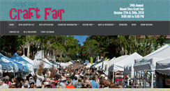 Desktop Screenshot of mountdoracraftfair.com